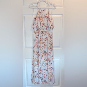 Floral Flowy Racerback Dress